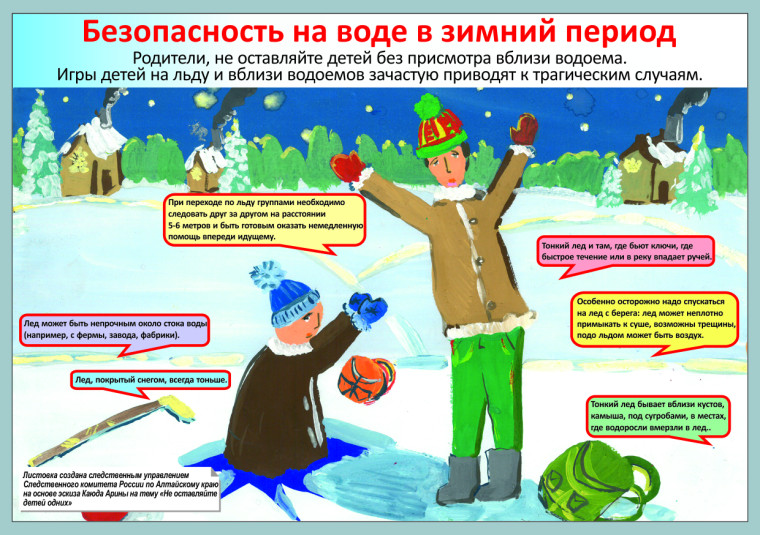 Правила безопасности в зимний период.
